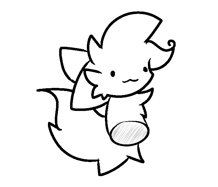 i sometimes draw dumb creatures like these!